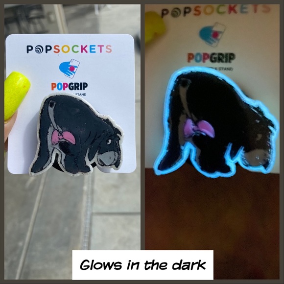 Eeyore glow in the dark popsocket - Picture 1 of 1